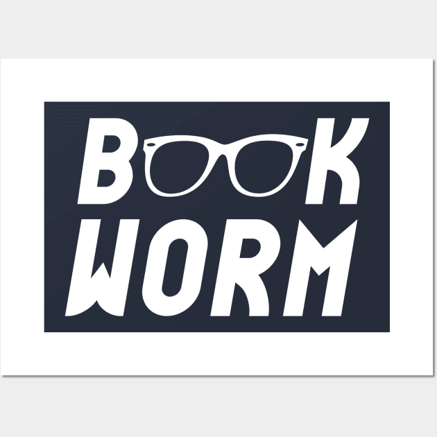 Funny Bookworm Reading T-Shirt Wall Art by happinessinatee